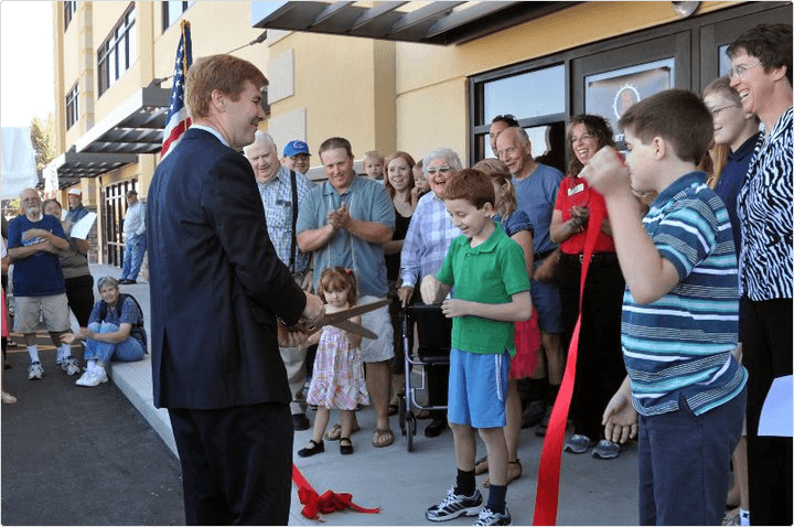 Truckstop Ribbon Cutting