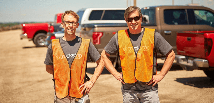 Truckstop Team Members on site